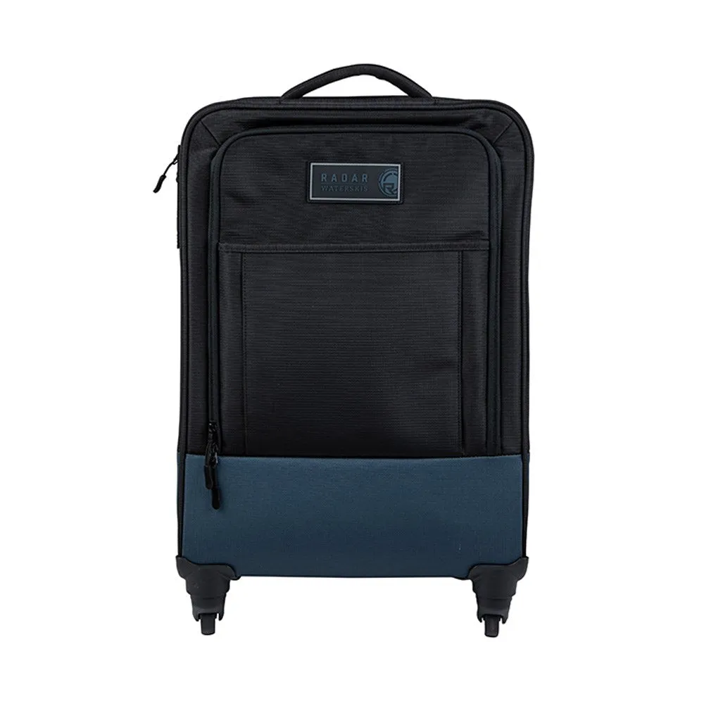 2025 Radar Flight 4-Wheel Carry-On Luggage - Black / Blue