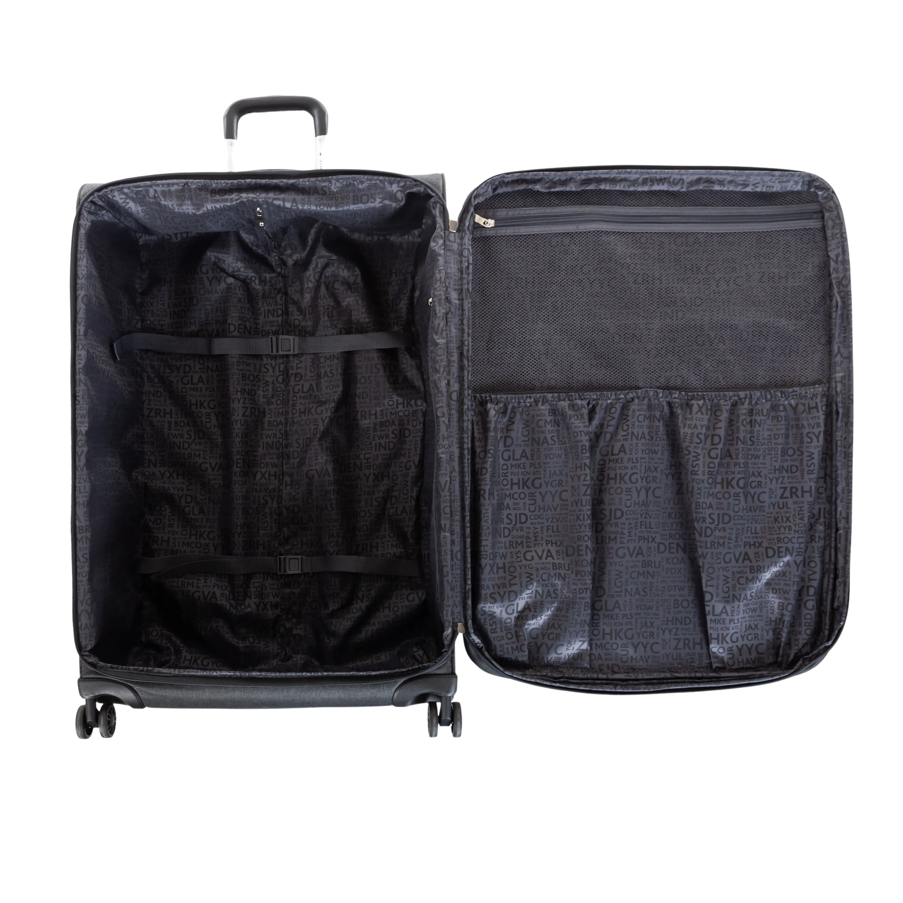 Air Canada 3 piece Expandable Spinner Luggage Set