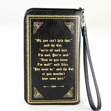 Alice In Wonderland Book Wallet