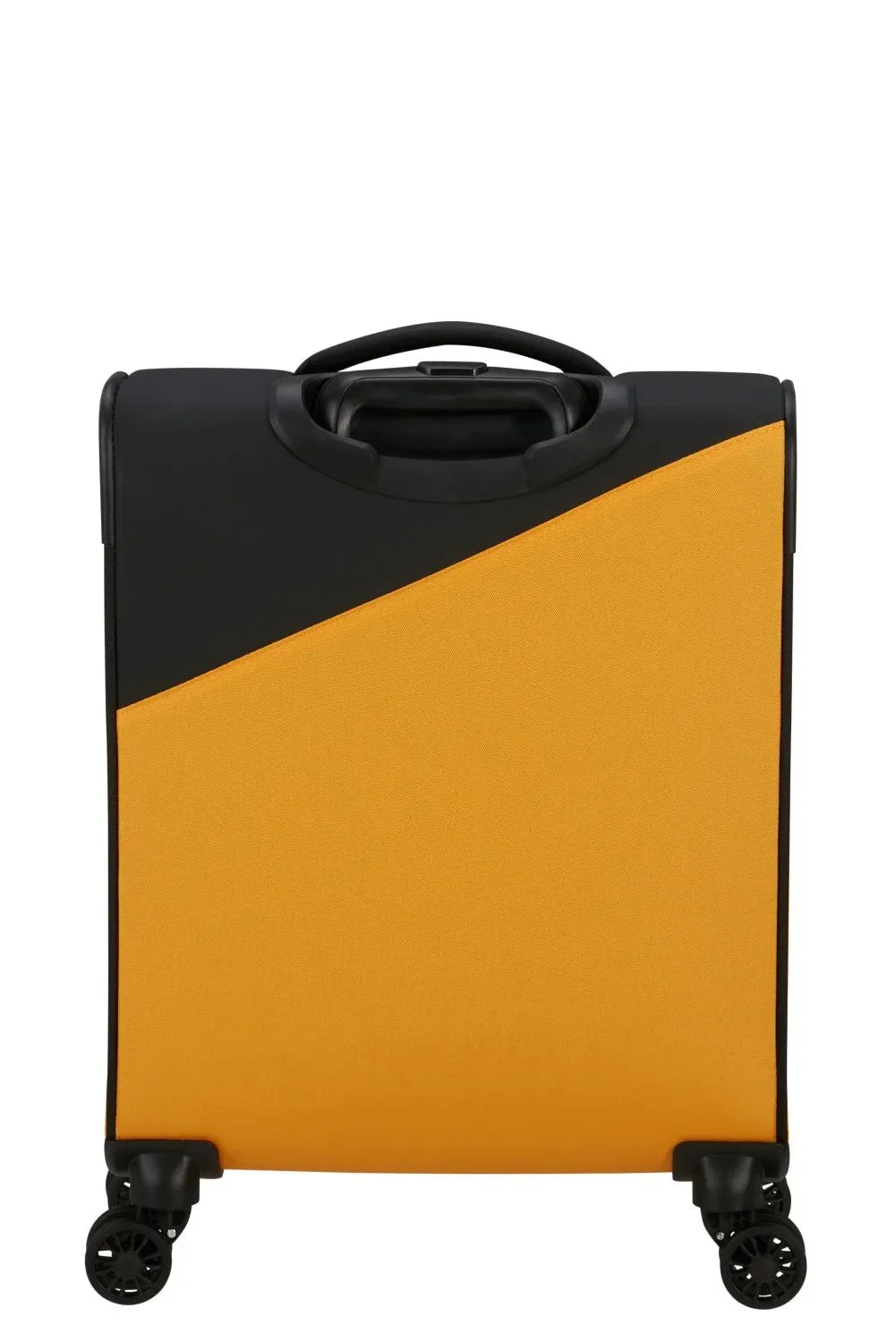 American Tourister Daring Dash 55cm Cabin Spinner - Expandable | Black/Yellow