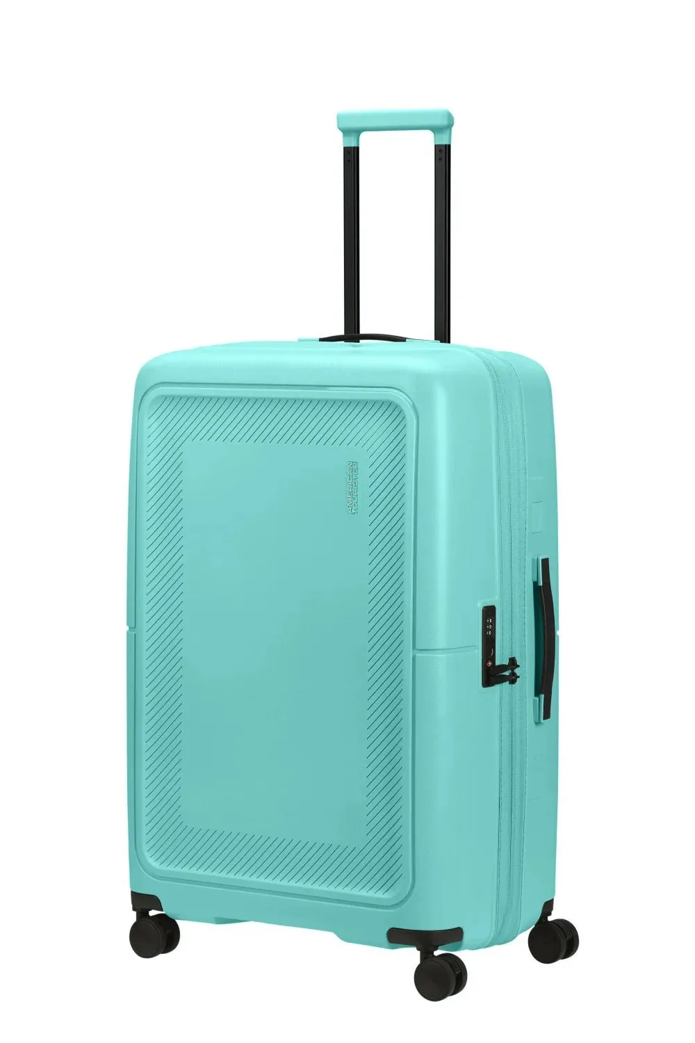 American Tourister Dashpop 77cm Large Spinner - Expandable | Aqua Sky