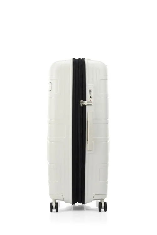 American Tourister - Light Max 82cm Large Spinner - Off White