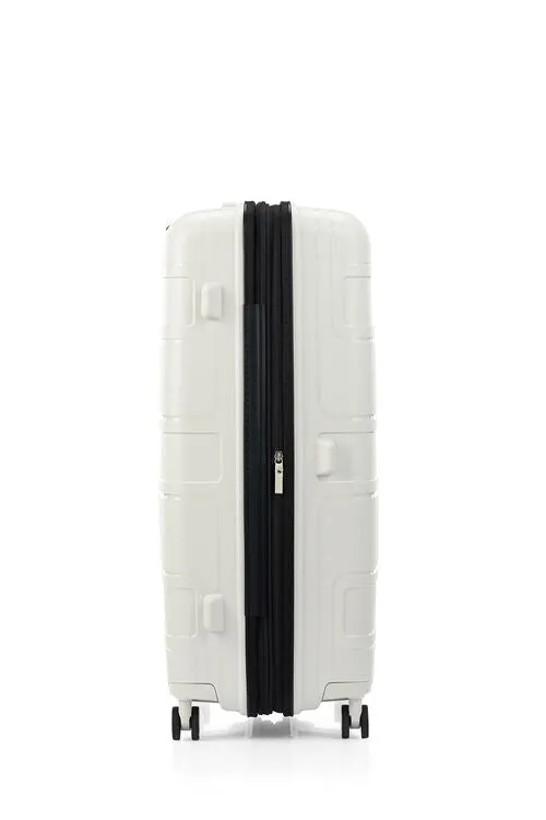 American Tourister - Light Max 82cm Large Spinner - Off White