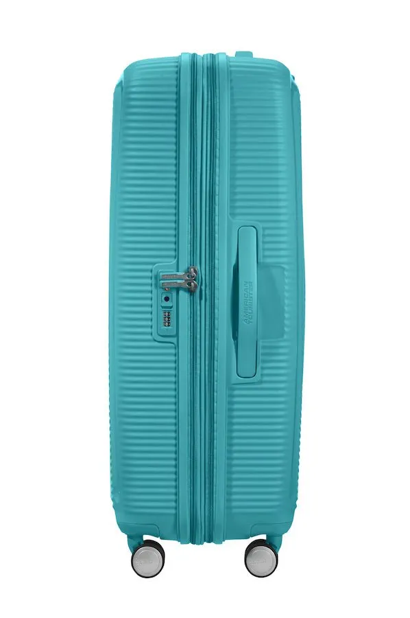 American Tourister Soundbox 77cm Large Spinner - Expandable | Turquoise Tonic