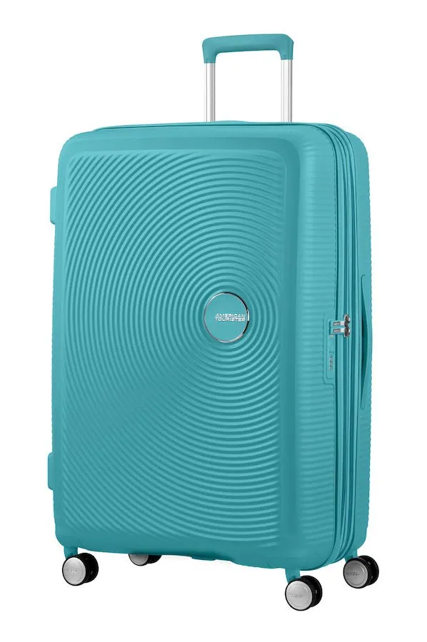 American Tourister Soundbox 77cm Large Spinner - Expandable | Turquoise Tonic