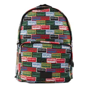 Backpack Kenzo Label Multicolor