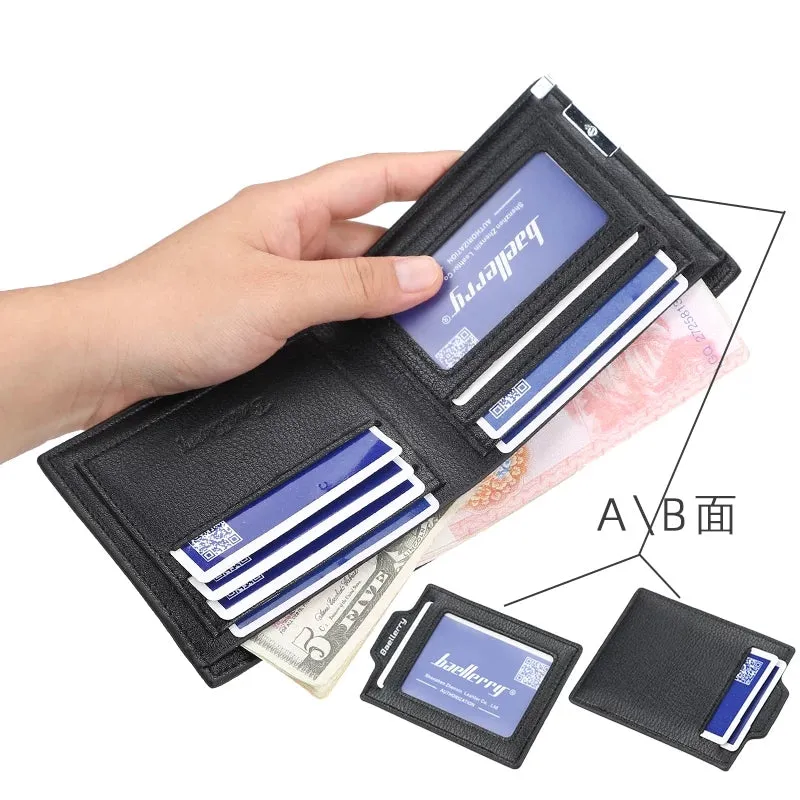 Baellerry Slim Soft PU Leather Wallet with Cardholder