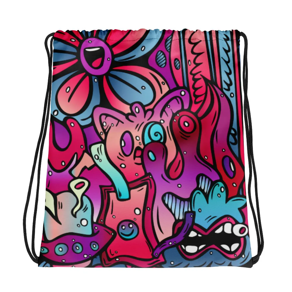 Blooms - Drawstring bag