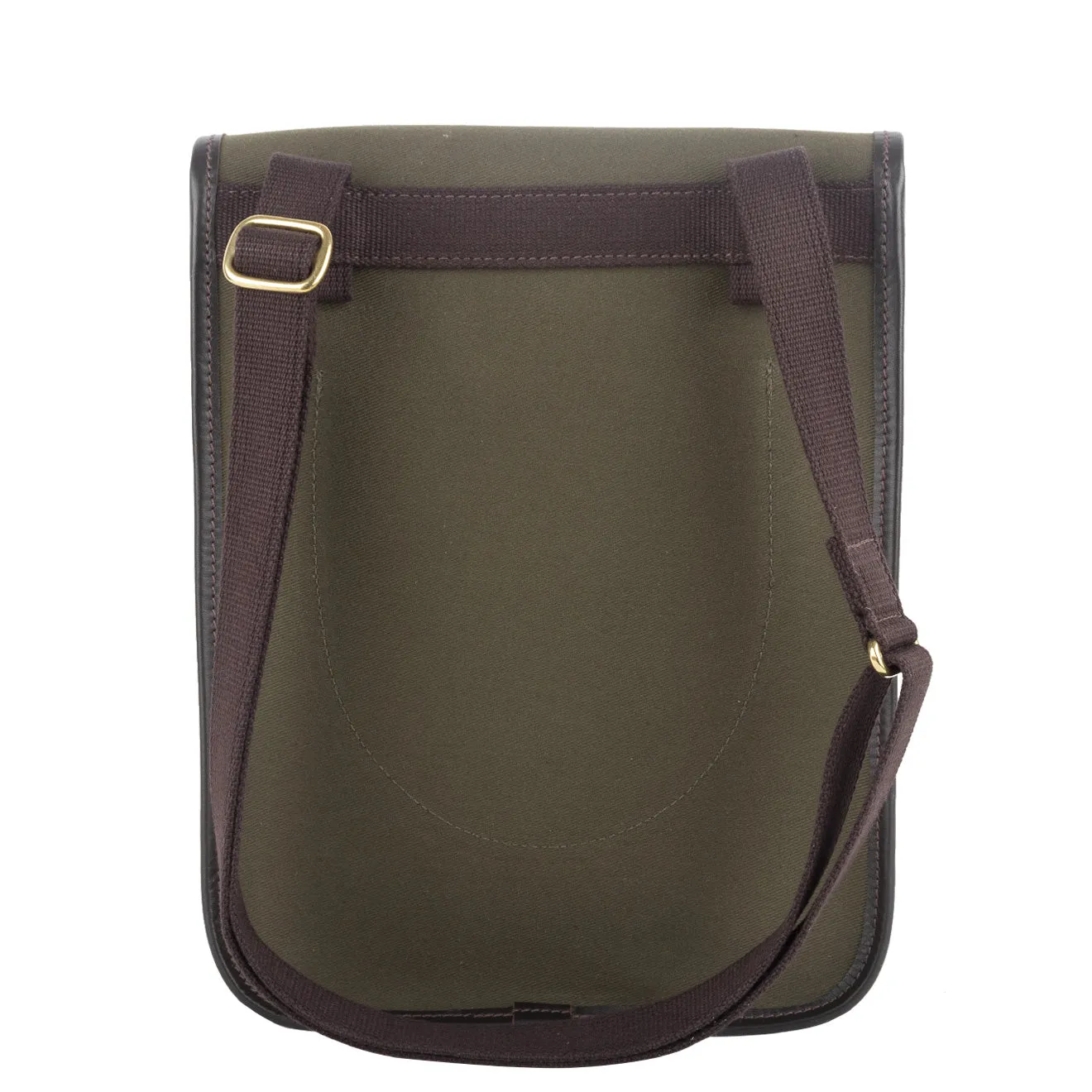 Brady Dyce Messenger Bag Olive / Brown