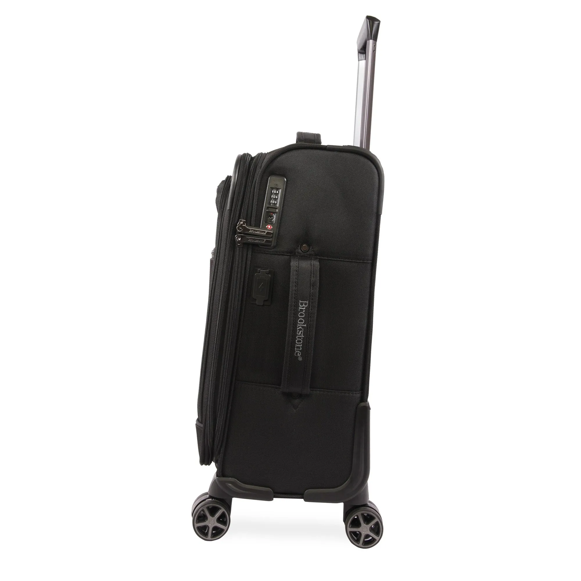 Brookstone Harbor 21" Softside Carry-On Spinner