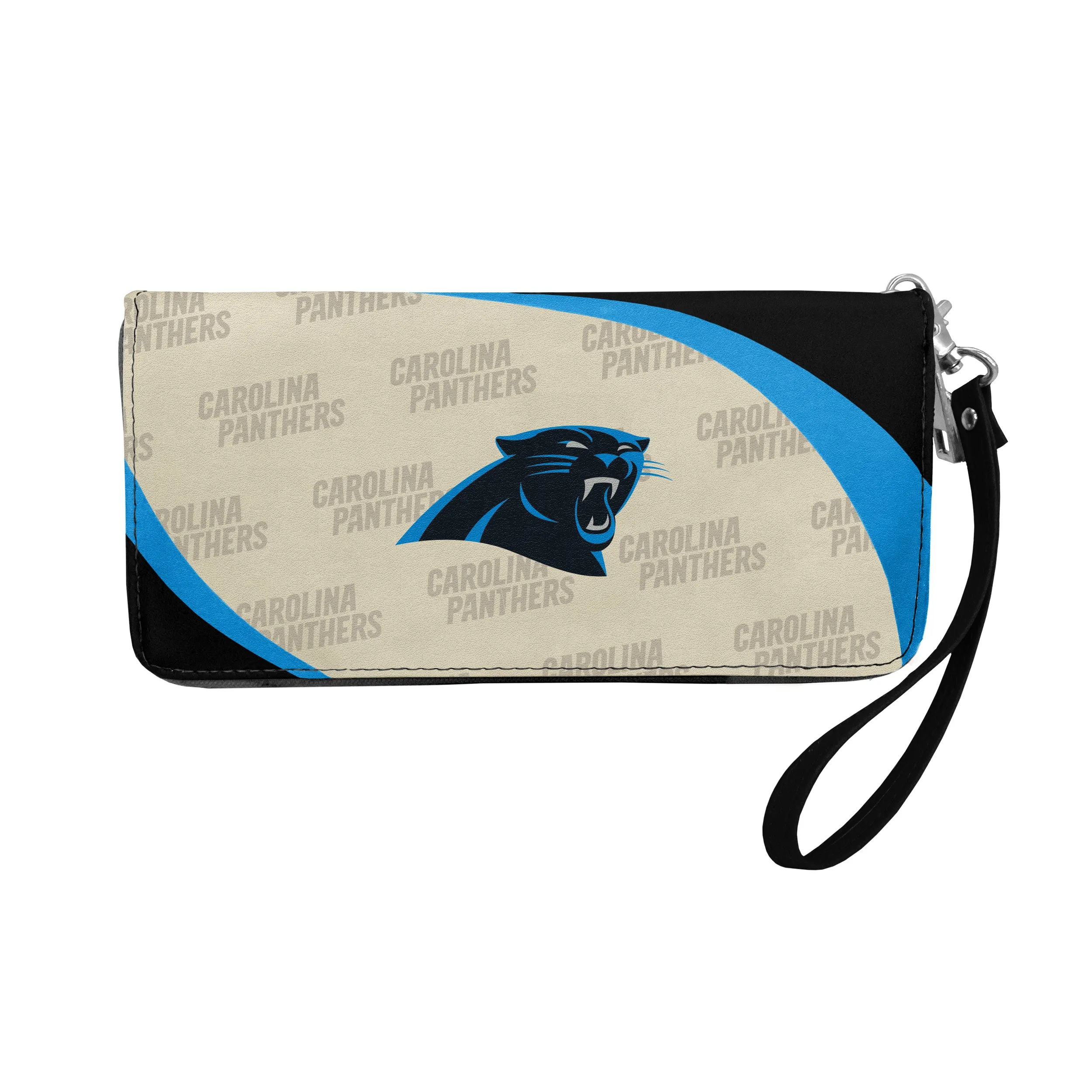 Carolina Panthers Curve Zip Organizer Wallet