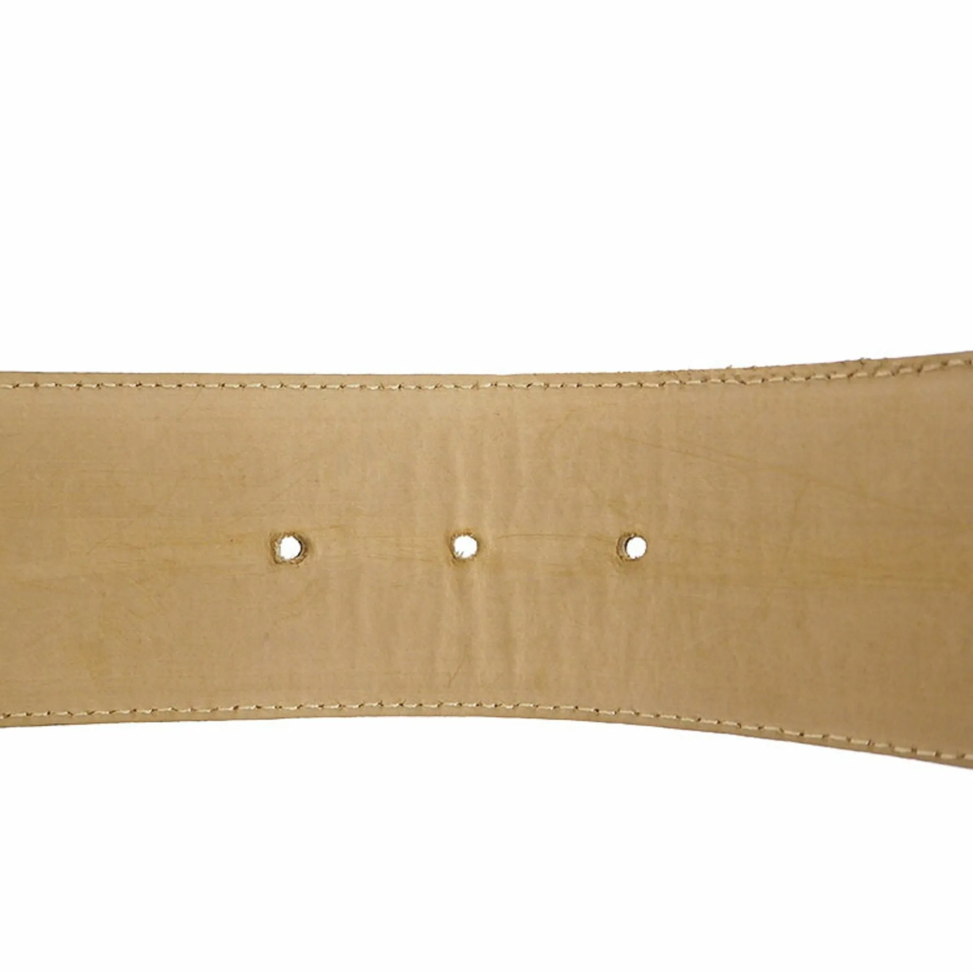 CHRISTIAN DIOR Vintage Parisienne Belt Camel