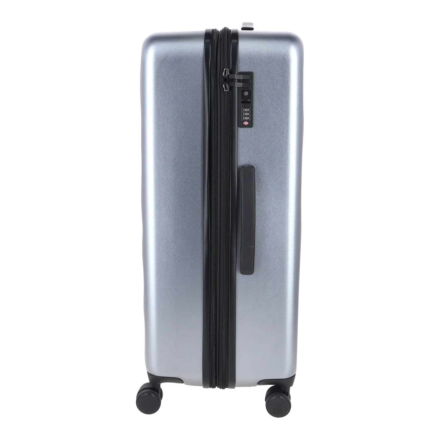 Crossing Miles Polycarbonate Expandable 20" Carry On Luggage Spinner