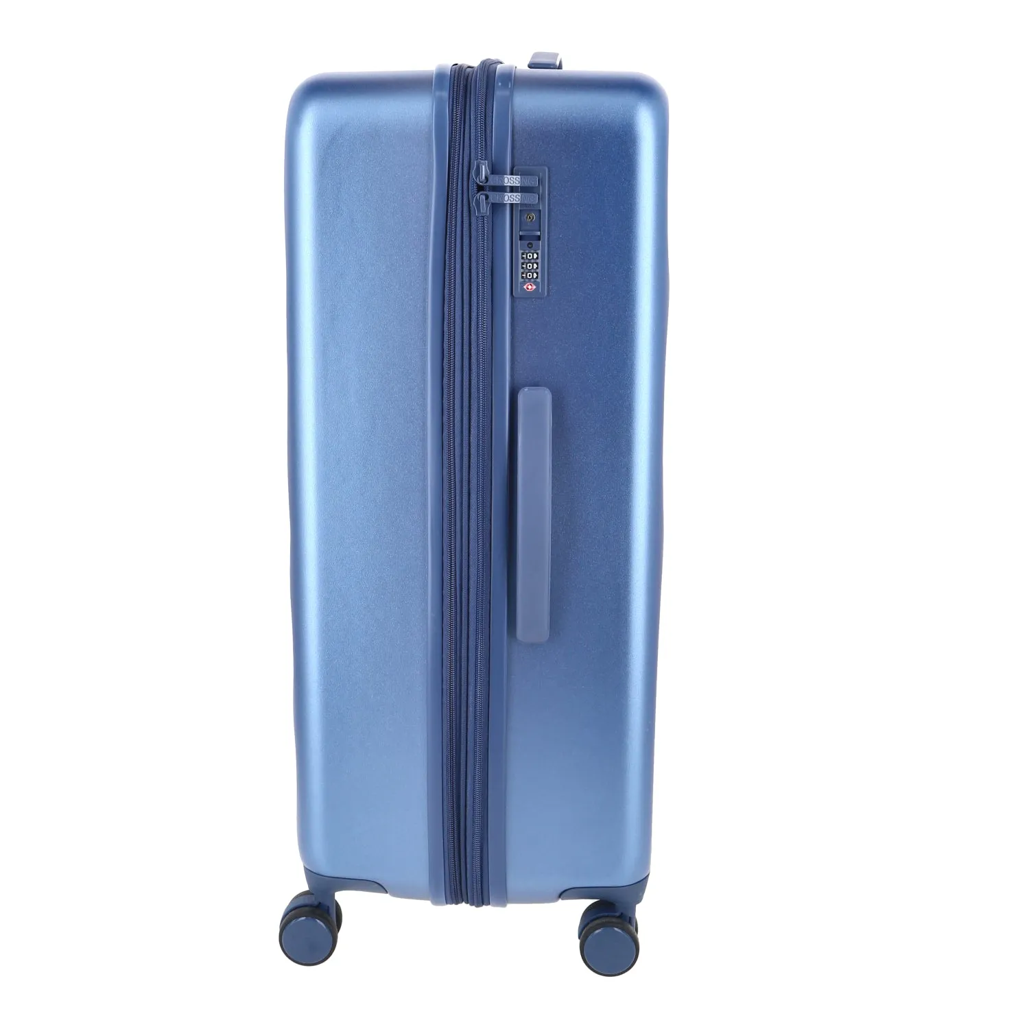 Crossing Miles Polycarbonate Expandable 20" Carry On Luggage Spinner