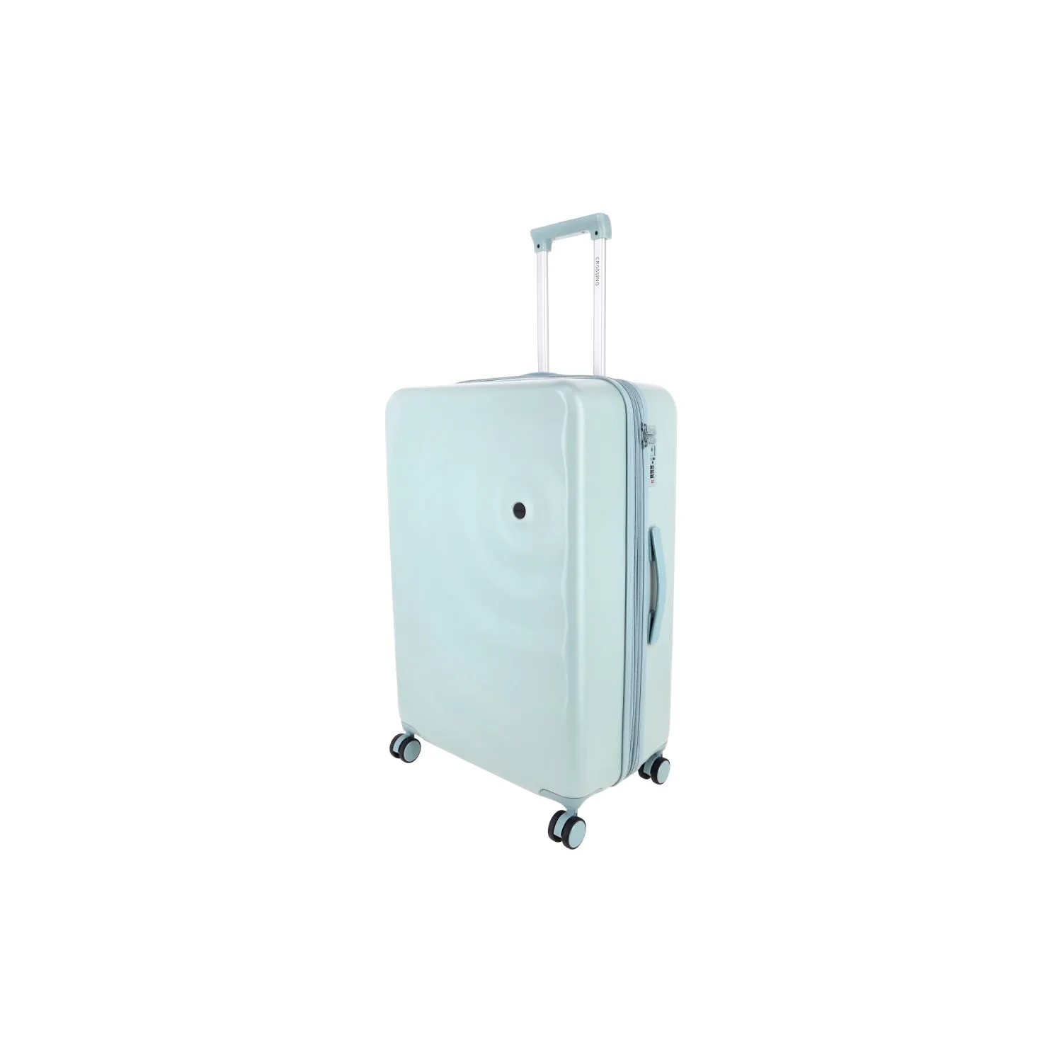 Crossing Miles Polycarbonate Expandable 20" Carry On Luggage Spinner