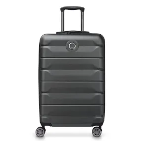 Delsey Air Armour 68cm Expandable Medium Luggage - Black