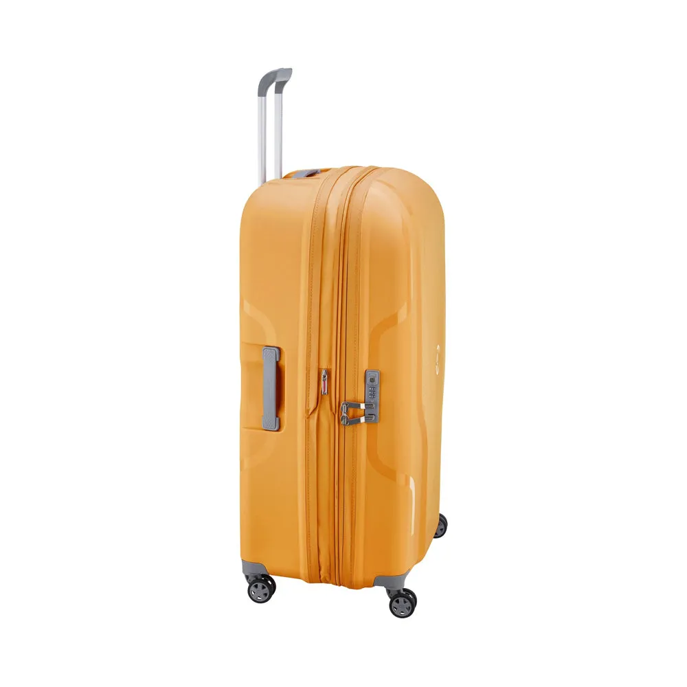 Delsey Paris Clavel DY2256801P 83cm 4 Double Wheels Trolley Case - Yellow