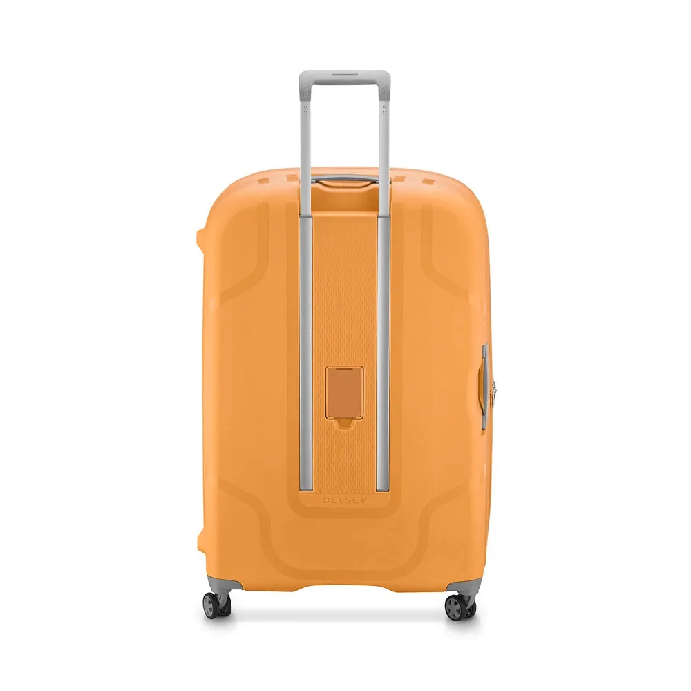 Delsey Paris Clavel DY2256801P 83cm 4 Double Wheels Trolley Case - Yellow