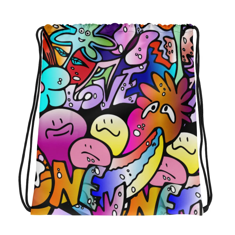 Doodle - Drawstring bag