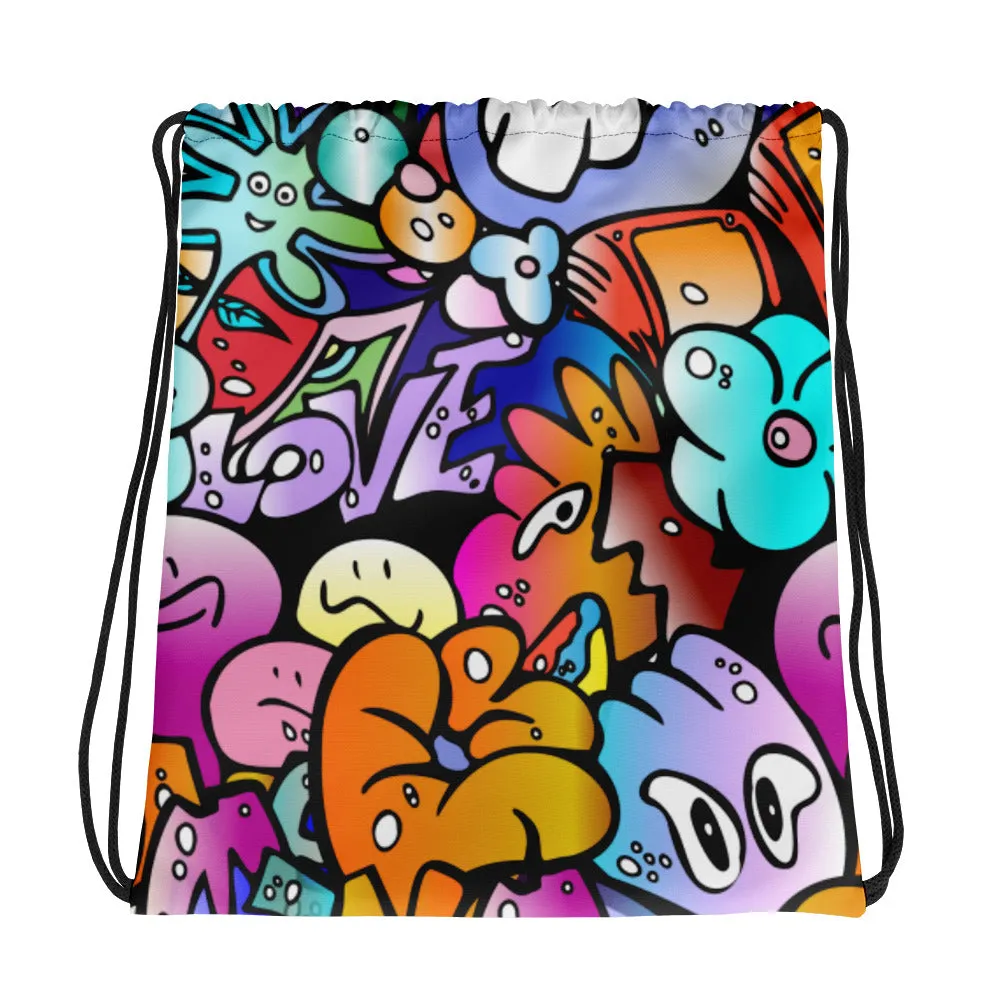 Doodle - Drawstring bag