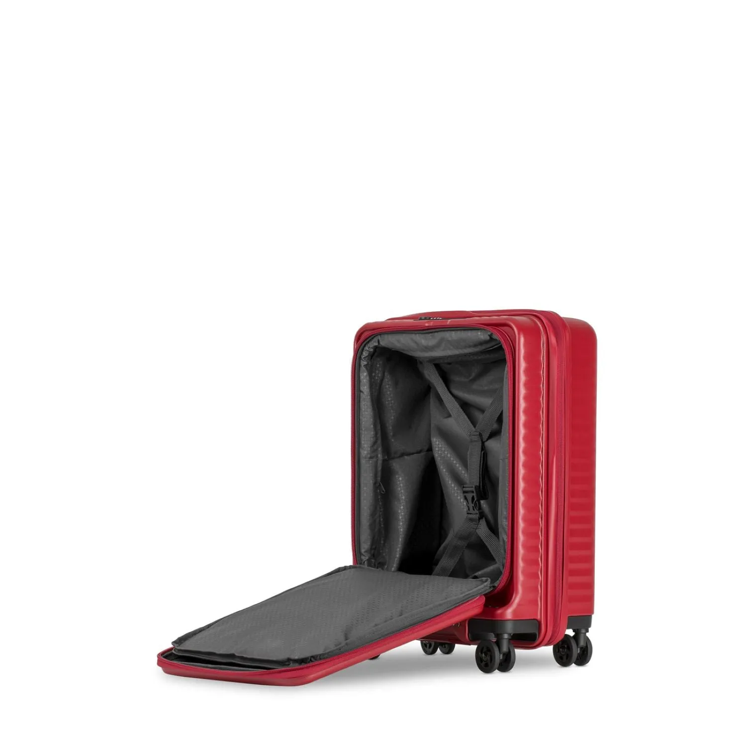 Echolac Celestra 20" Carry On Luggage Expandable Spinner With Front Access Opening