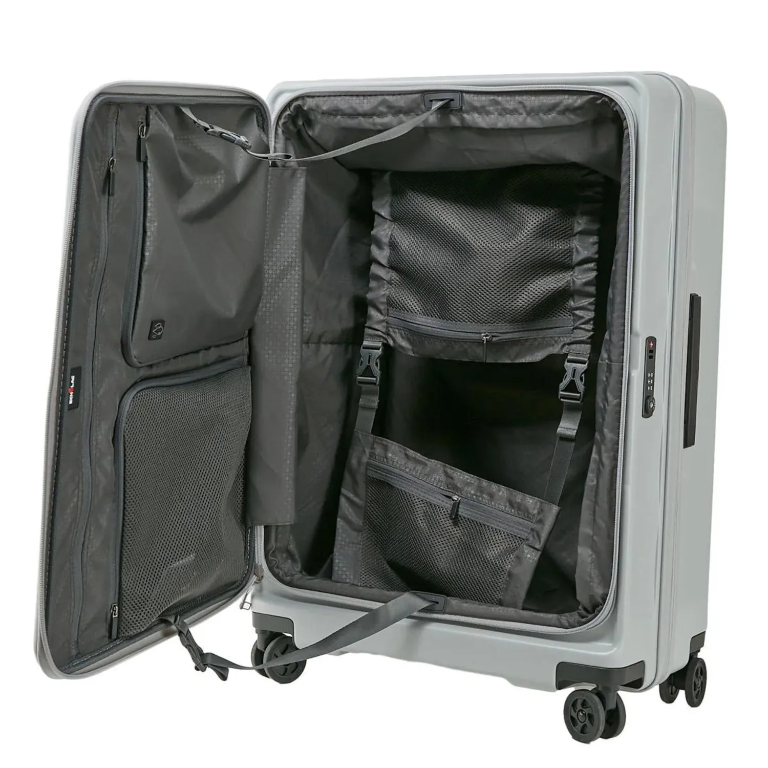 Echolac Square FX 24" Carry On Expandable Luggage With Front Access Opening