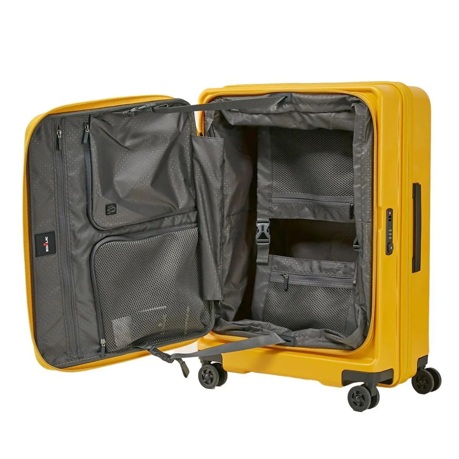 Echolac Square FX 24" Carry On Expandable Luggage With Front Access Opening