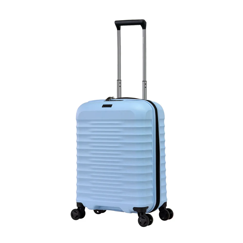 Eminent 20" 4 Double Wheel Expandable TPO® Luggage with Anti-Theft Zipper & TSA Lock - Light Blue (EMI-KK66)