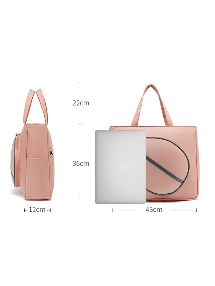 Female Sporty Stylish Bag with Pocket for Tennis and Badminton Rackets - SF1487