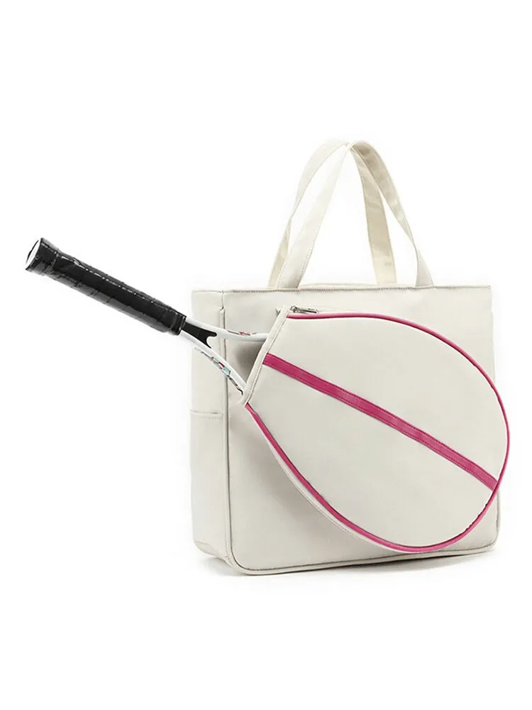 Female Sporty Stylish Bag with Pocket for Tennis and Badminton Rackets - SF1487