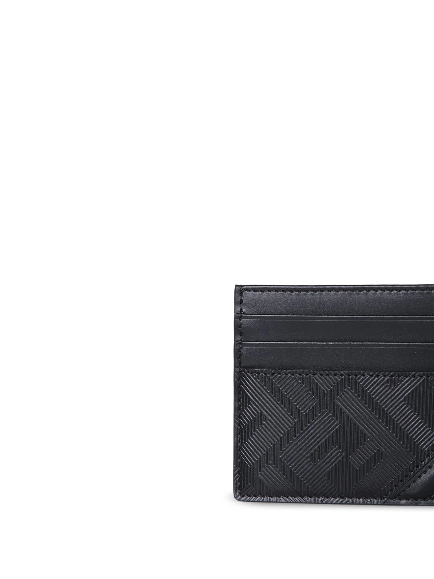 Fendi Shadown Diagonal black cardholder