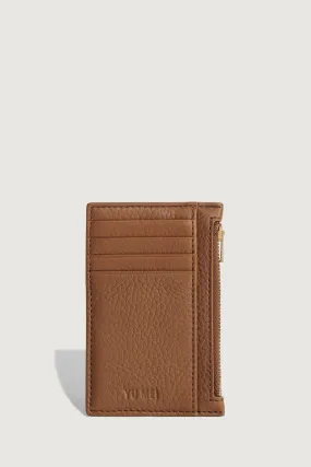 Frank Cardholder - Toffee Deer Nappa