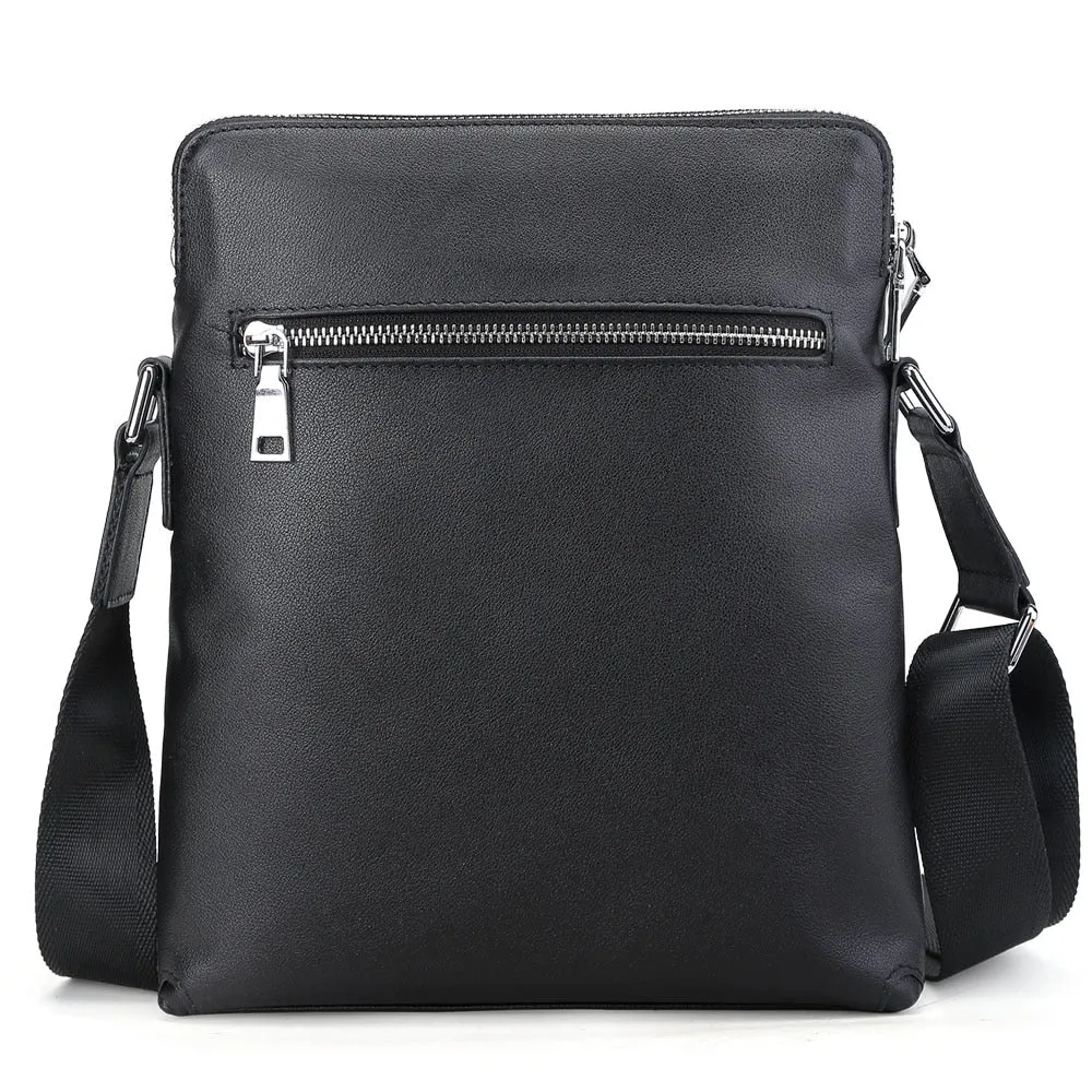 Genuine Leather Leisure Style Crossbody