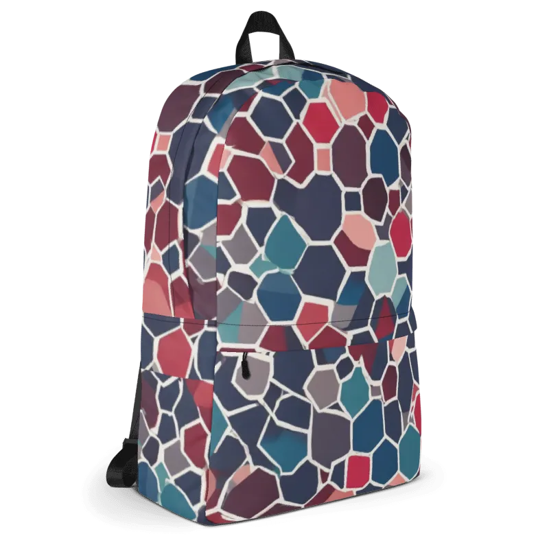 Geo Multi Color Backpack