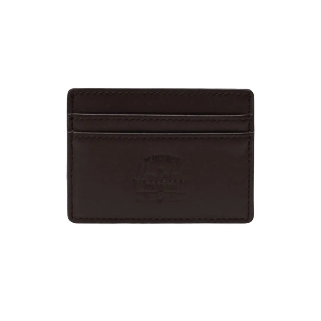 Herschel Charlie Cardholder Leather Brown