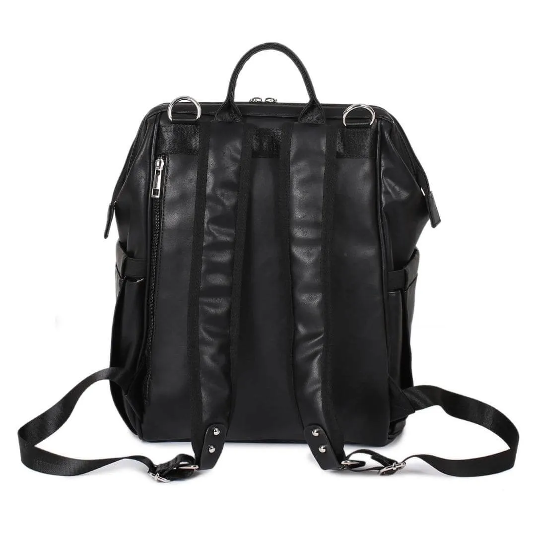 Indie Faux Leather Nappy Bag