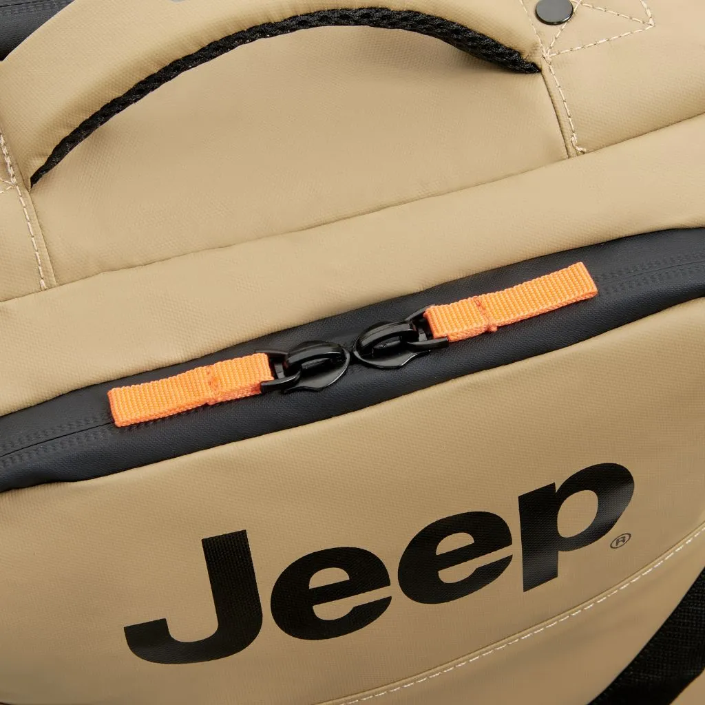 Jeep 55 cm 2-Wheel All Terrain Rolling Duffle Bag - Black