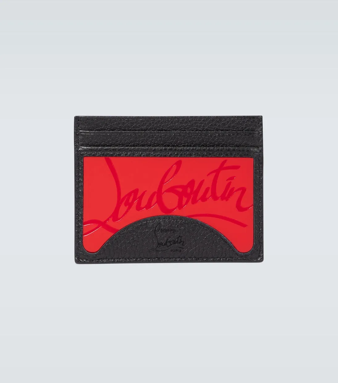 Kios Christian Louboutin sneaker cardholder, black