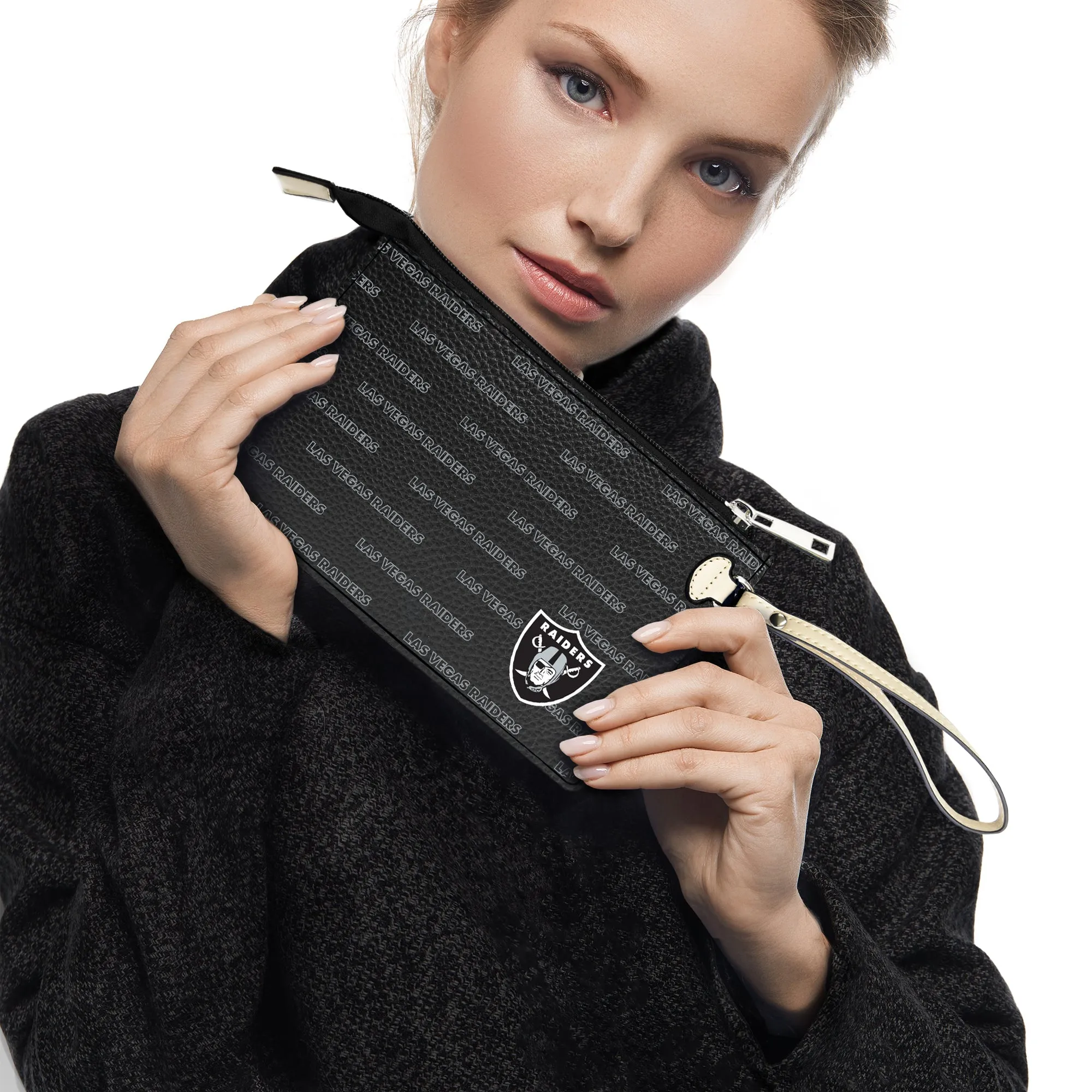 Las Vegas Raiders Victory Wristlet