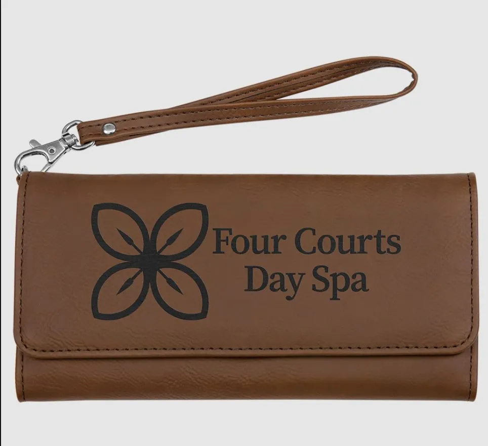 Leatherette Wristlet