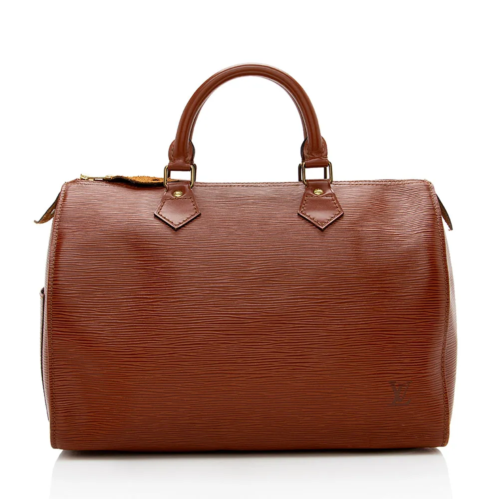 Louis Vuitton Vintage Epi Leather Speedy 30 Satchel (SHF-16337)