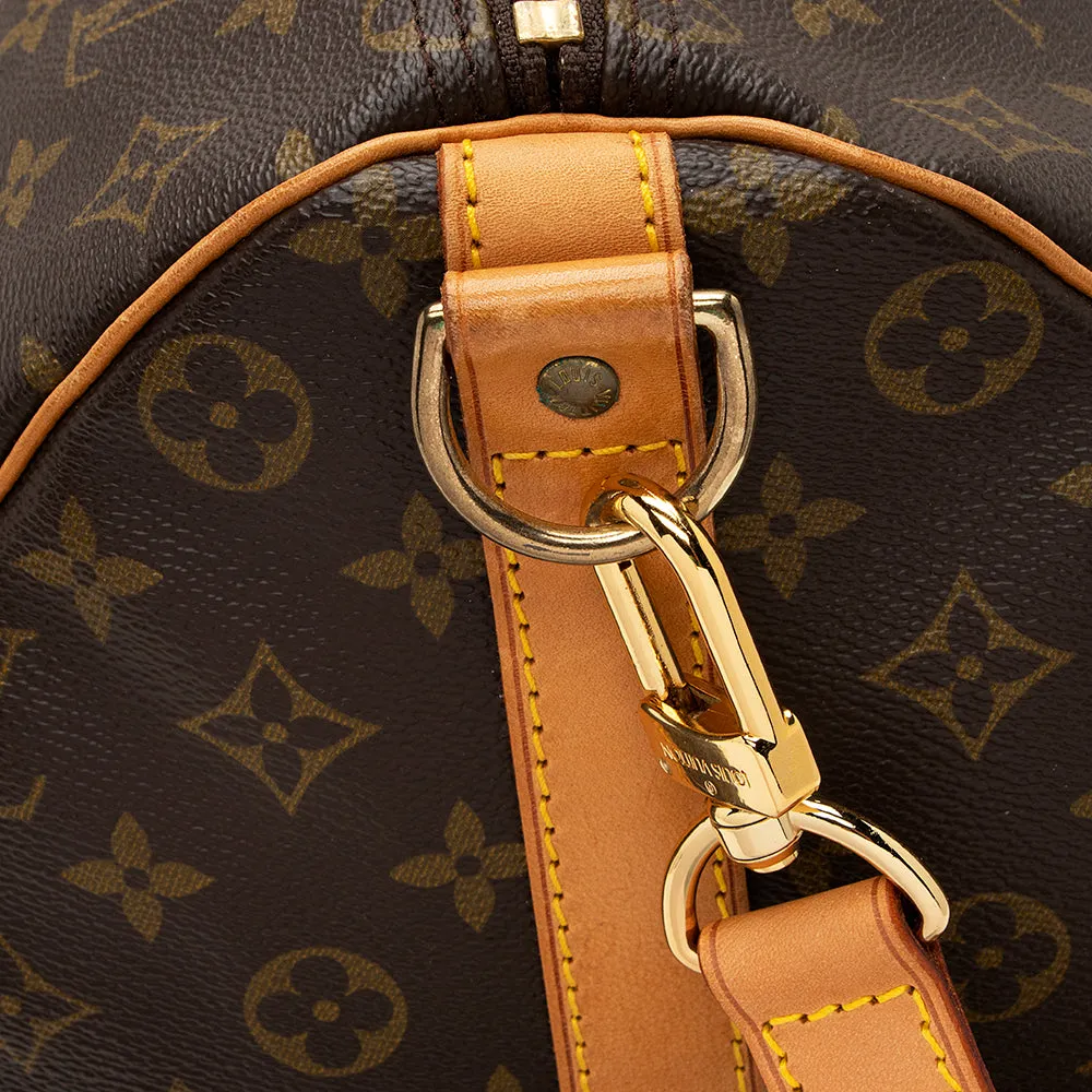 Louis Vuitton Vintage Monogram Canvas Keepall Bandouliere 50 Duffel Bag (SHF-20375)