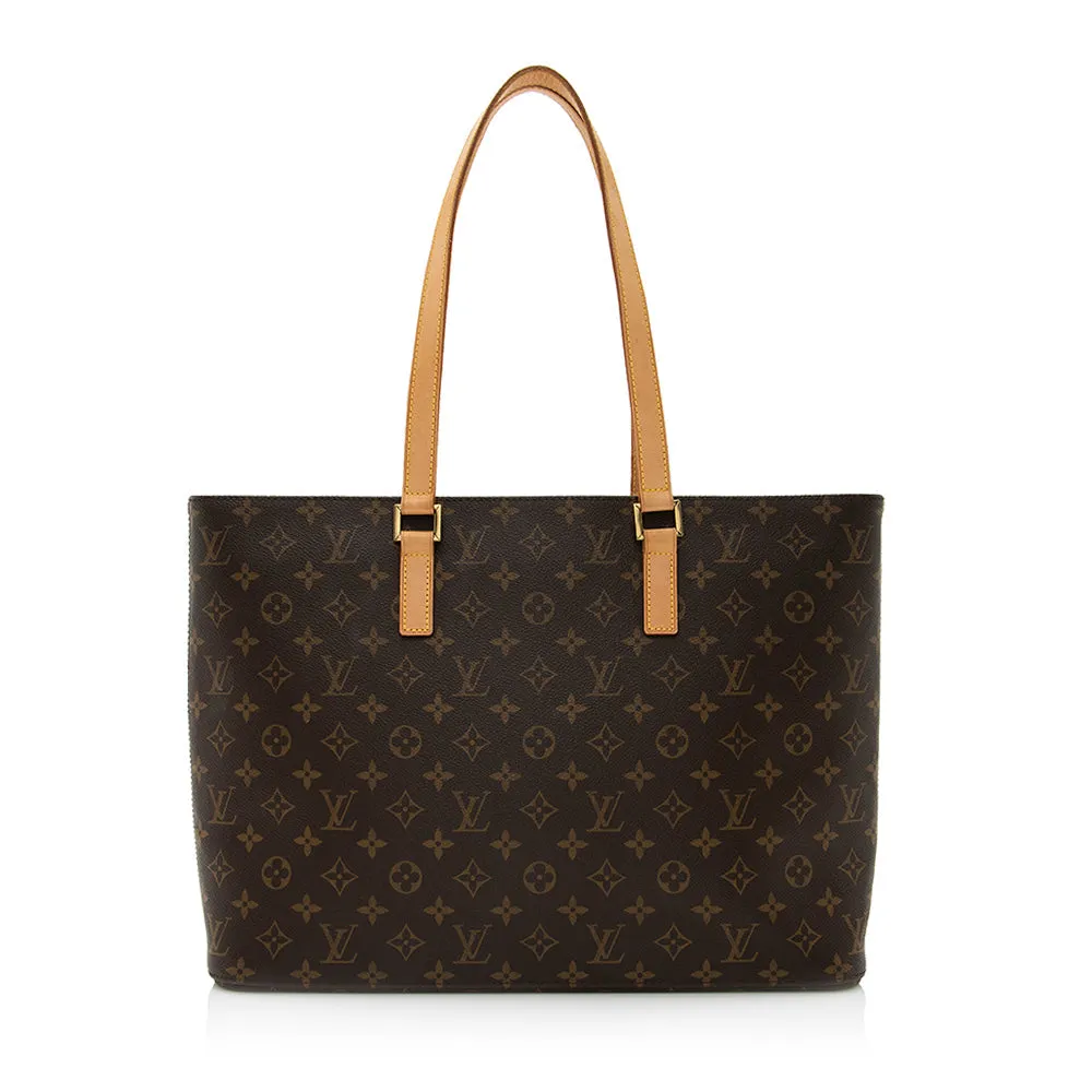 Louis Vuitton Vintage Monogram Canvas Luco Tote (SHF-21103)