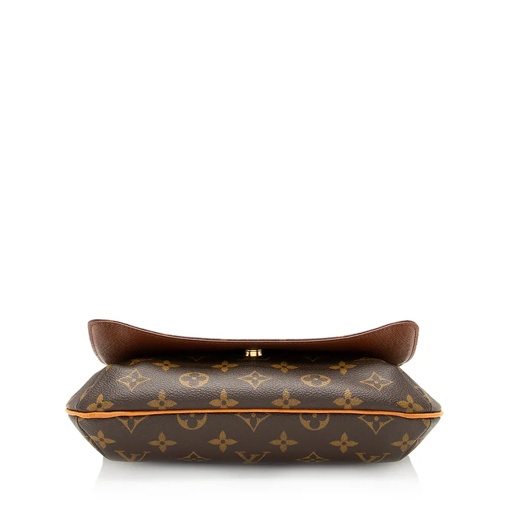 Louis Vuitton Vintage Monogram Canvas Musette Tango Shoulder Bag (SHF-187422)