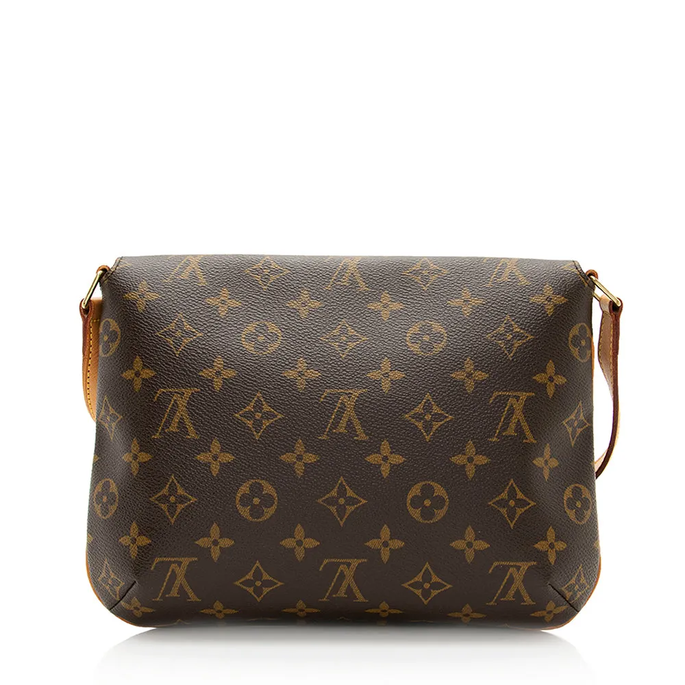 Louis Vuitton Vintage Monogram Canvas Musette Tango Shoulder Bag (SHF-187422)