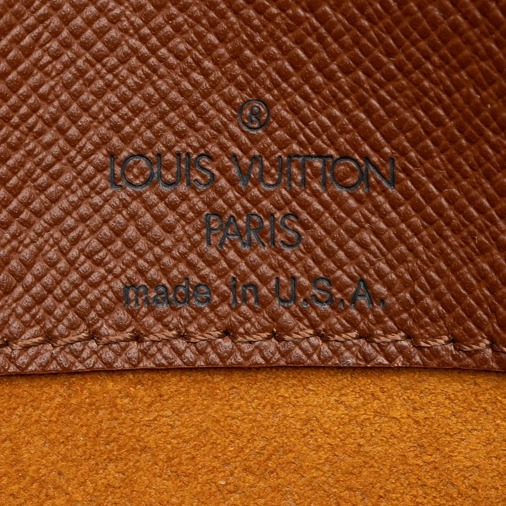 Louis Vuitton Vintage Monogram Canvas Musette Tango Shoulder Bag (SHF-187422)