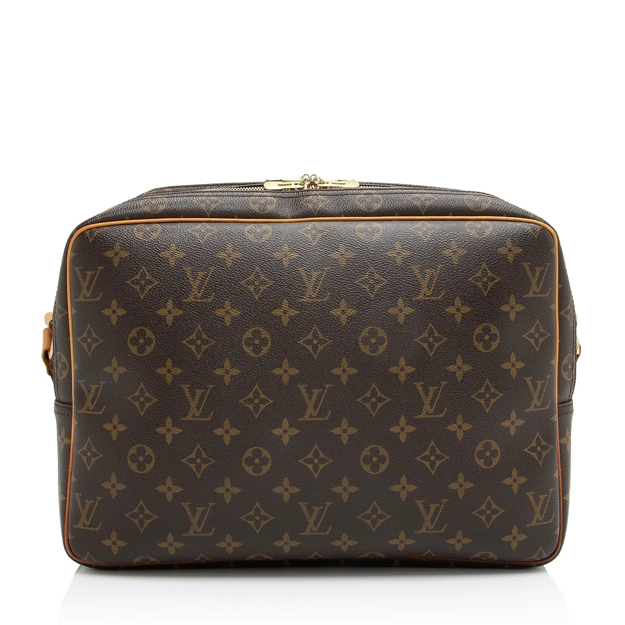 Louis Vuitton Vintage Monogram Canvas Reporter GM Messenger Bag (SHF-23072)