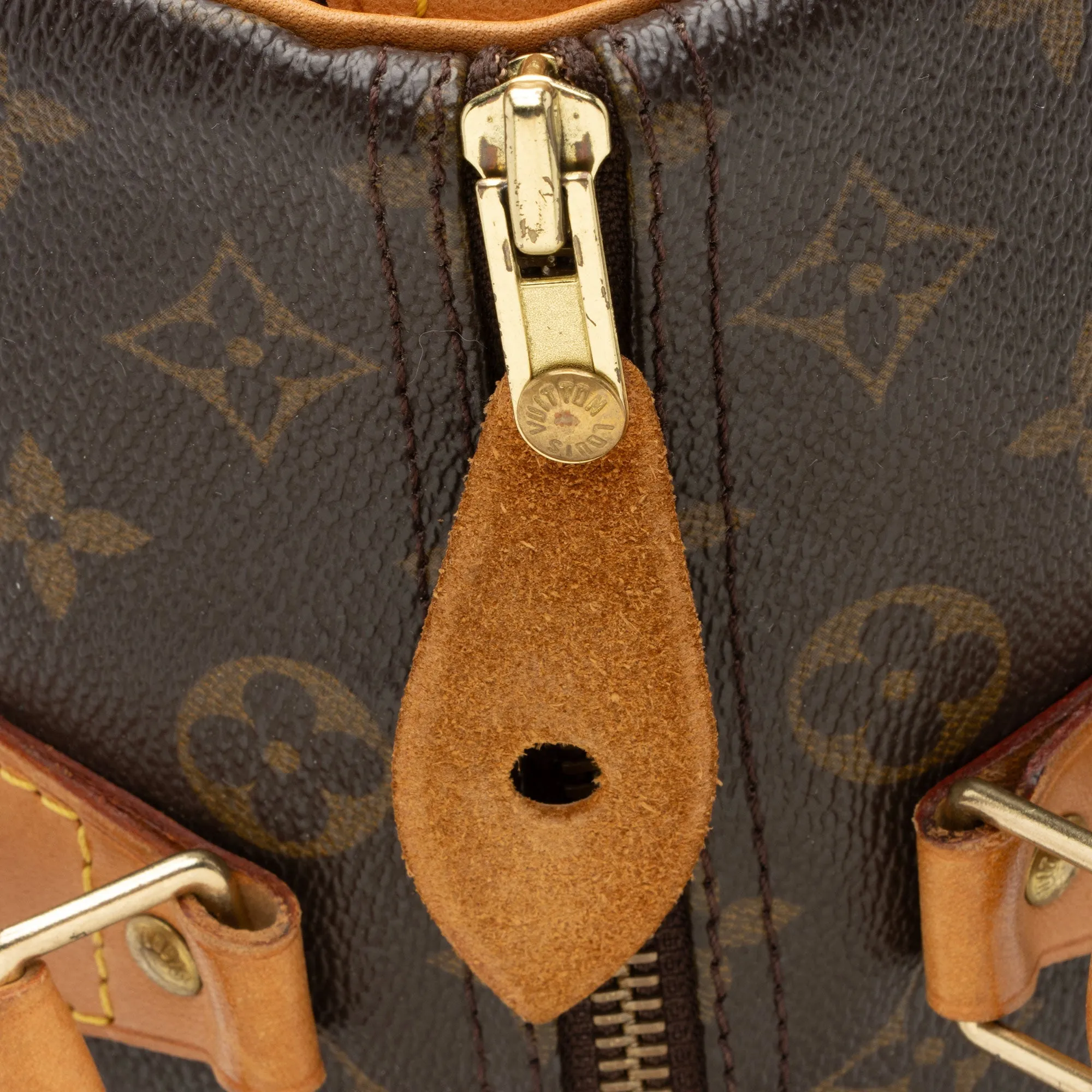 Louis Vuitton Vintage Monogram Canvas Speedy 30 Satchel (SHF-Lkta84)