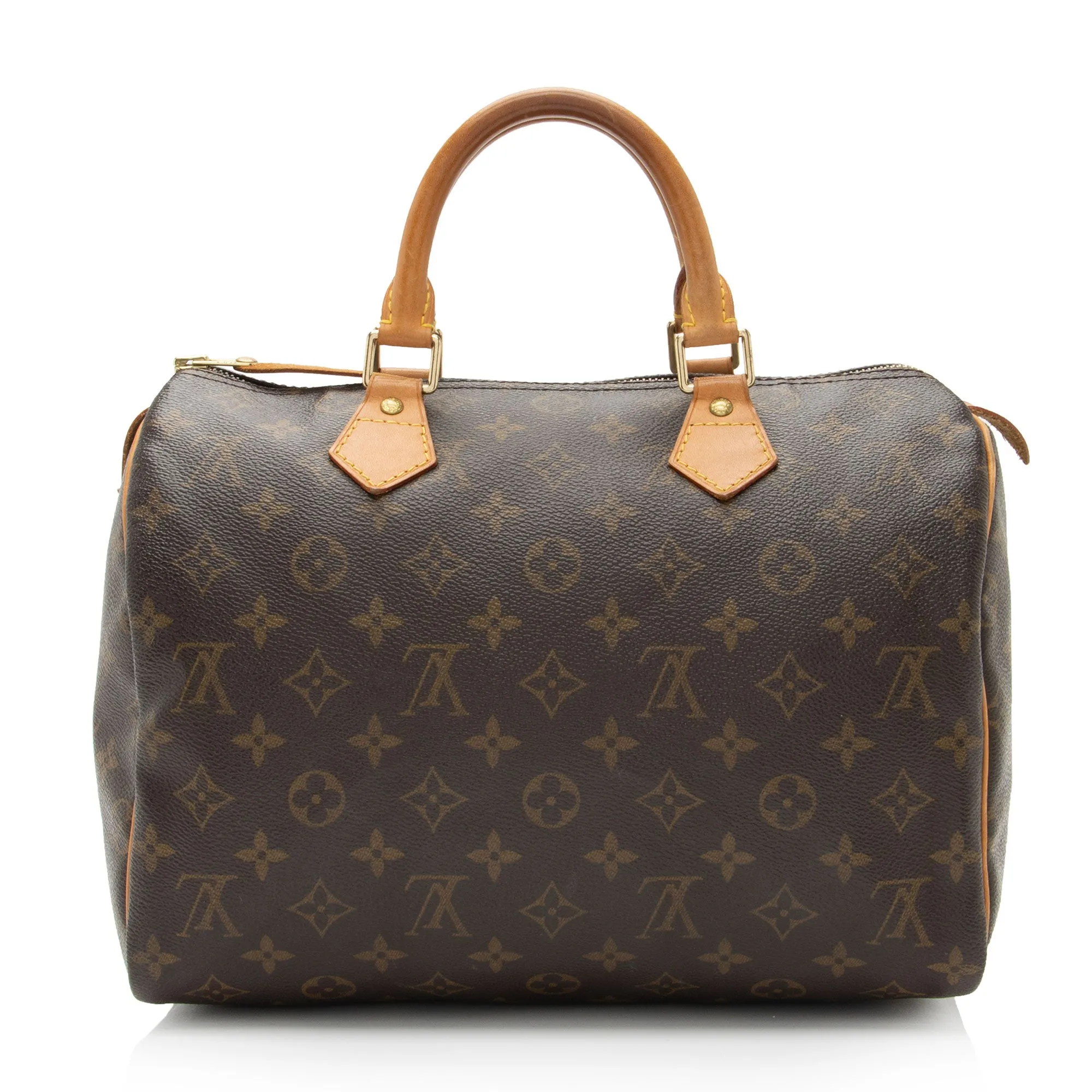 Louis Vuitton Vintage Monogram Canvas Speedy 30 Satchel (SHF-Lkta84)