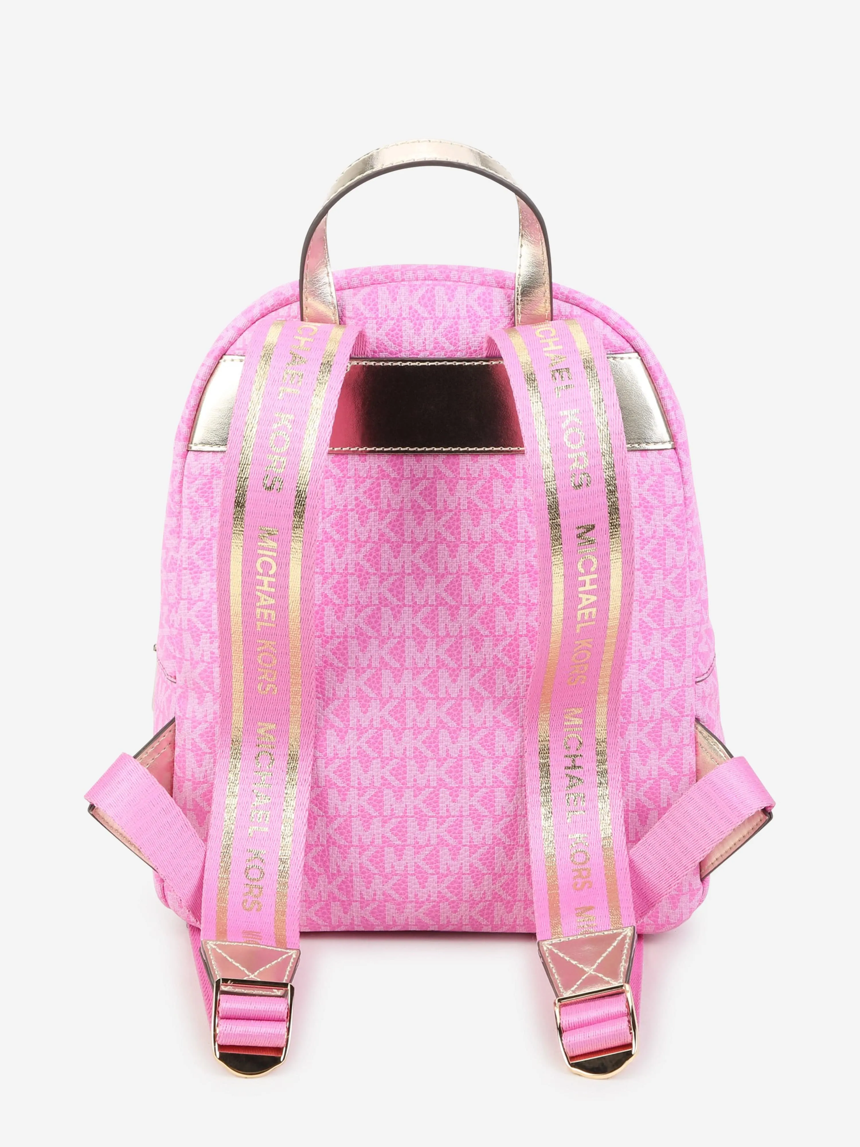 Michael Kors Girls Logo Backpack in Pink (29cm)